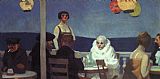 Edward Hopper Canvas Paintings - Soir Bleu